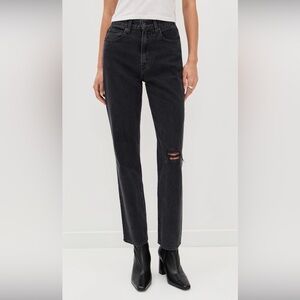 SLVRLAKE London Jeans in Long Gone size 27 Straight-Leg Jeans